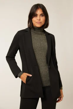 Sale Miss Etam Blazer 'Maureen' Zwart