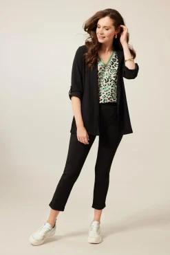 Outlet Miss Etam Blazer scuba Zwart