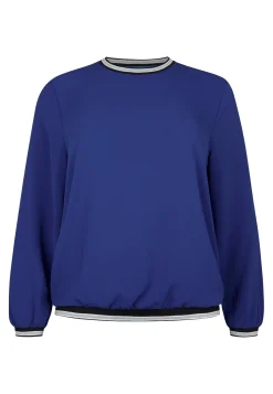 Outlet Miss Etam Blouse blauw Kobaltblauw