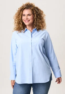 New Miss Etam Blouse blauw Blue wind