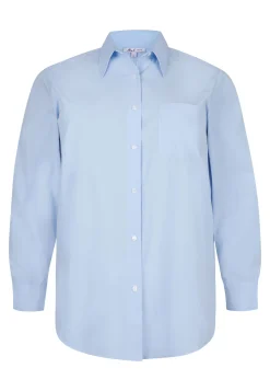 New Miss Etam Blouse blauw Blue wind