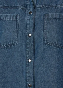 Sale Miss Etam Blouse denim blauw Medium denim