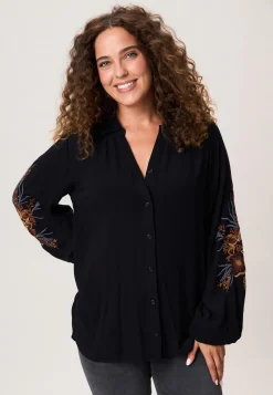 Clearance Miss Etam Blouse details Zwart