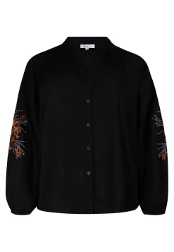 New Miss Etam Blouse details Zwart