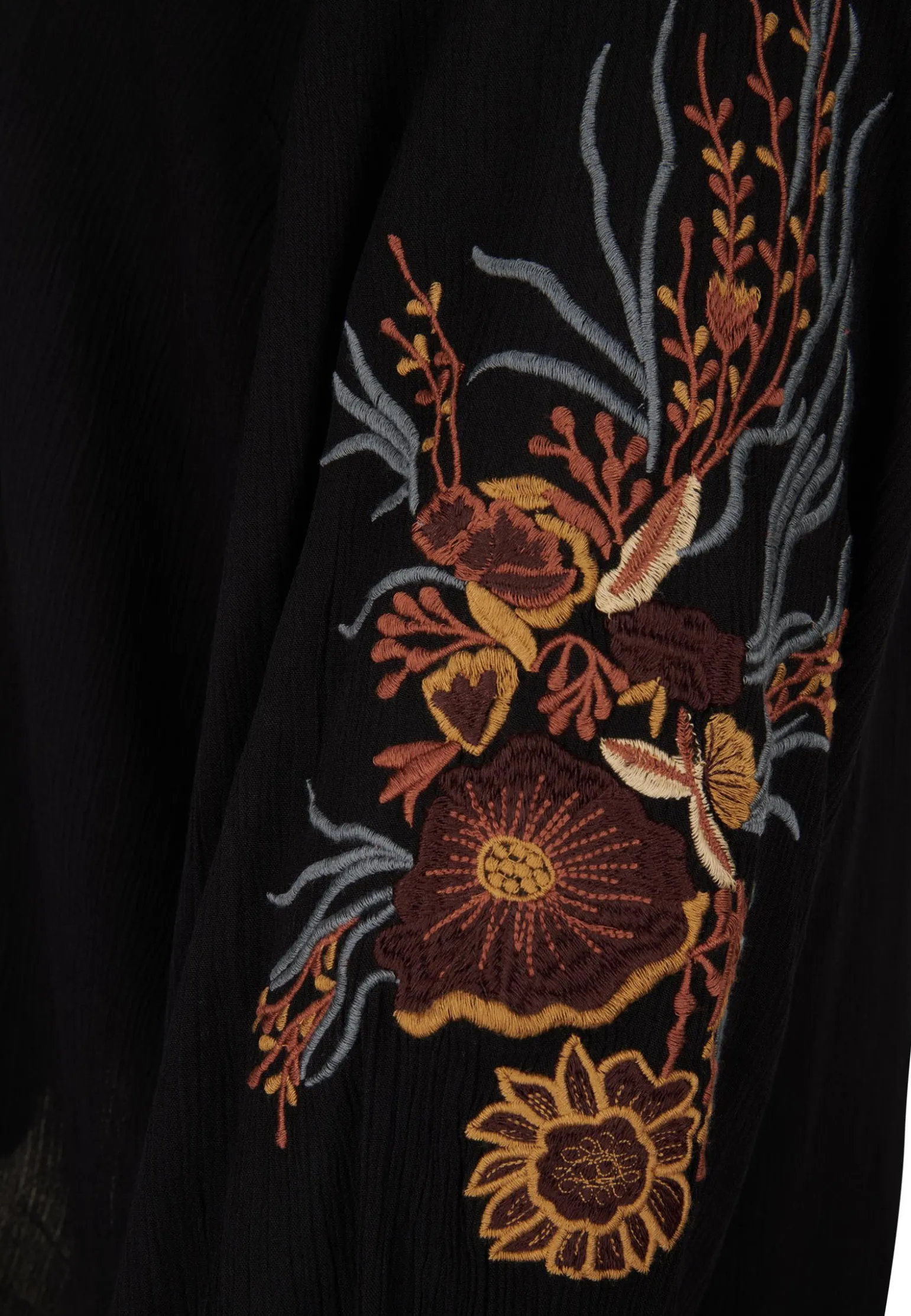 New Miss Etam Blouse details Zwart