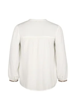 Hot Miss Etam Blouse embroidery wit Multi offwhite