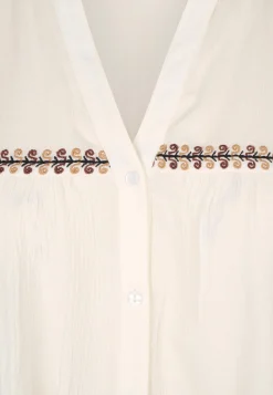 Hot Miss Etam Blouse embroidery wit Multi offwhite