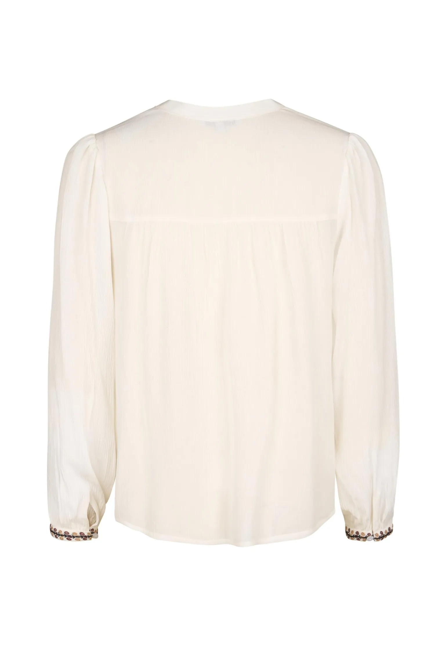 Hot Miss Etam Blouse embroidery wit Multi offwhite