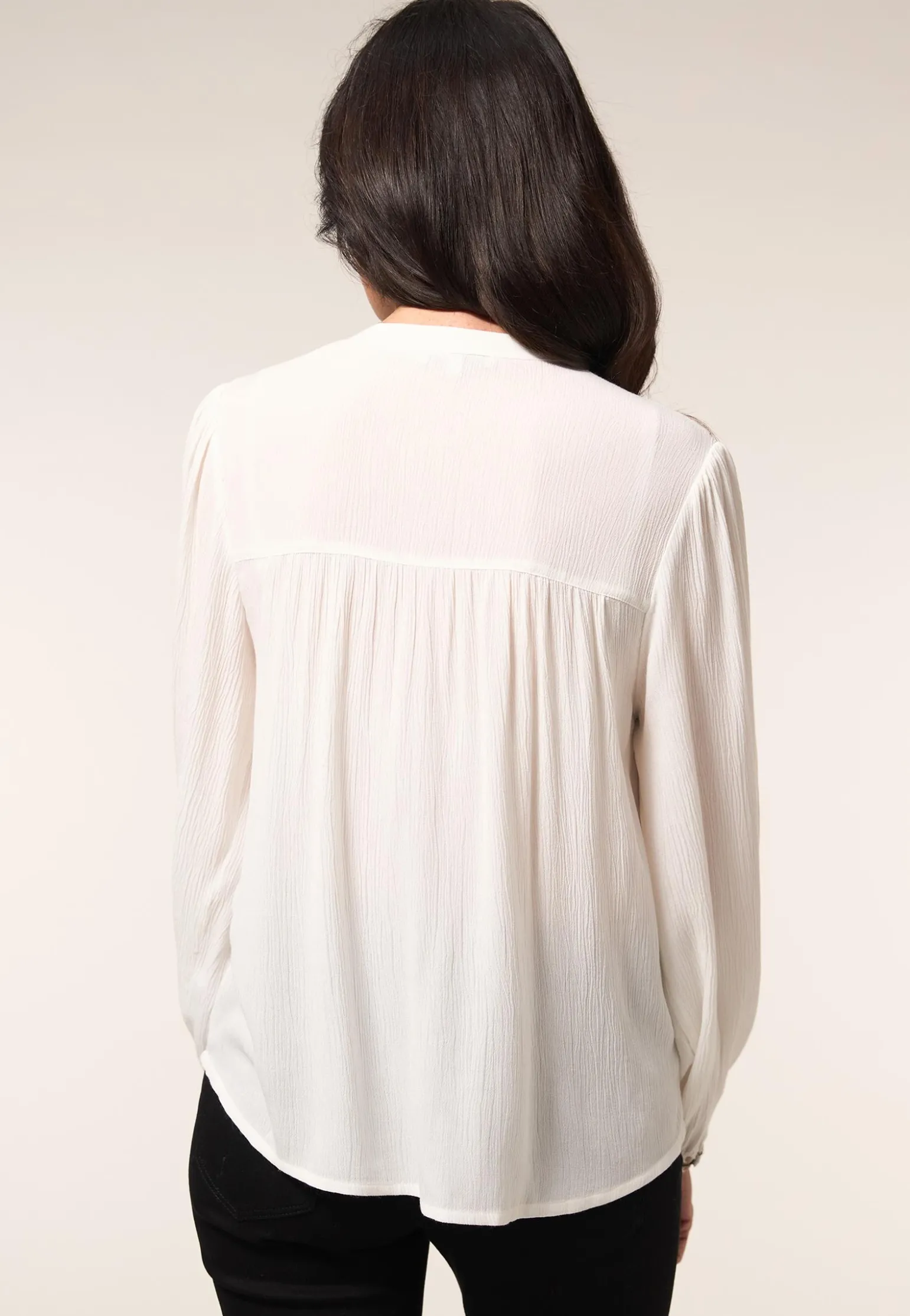 Hot Miss Etam Blouse embroidery wit Multi offwhite