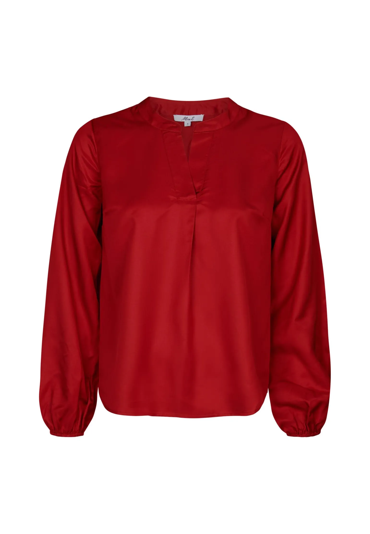 Miss Etam Blouse glans rood Chili red