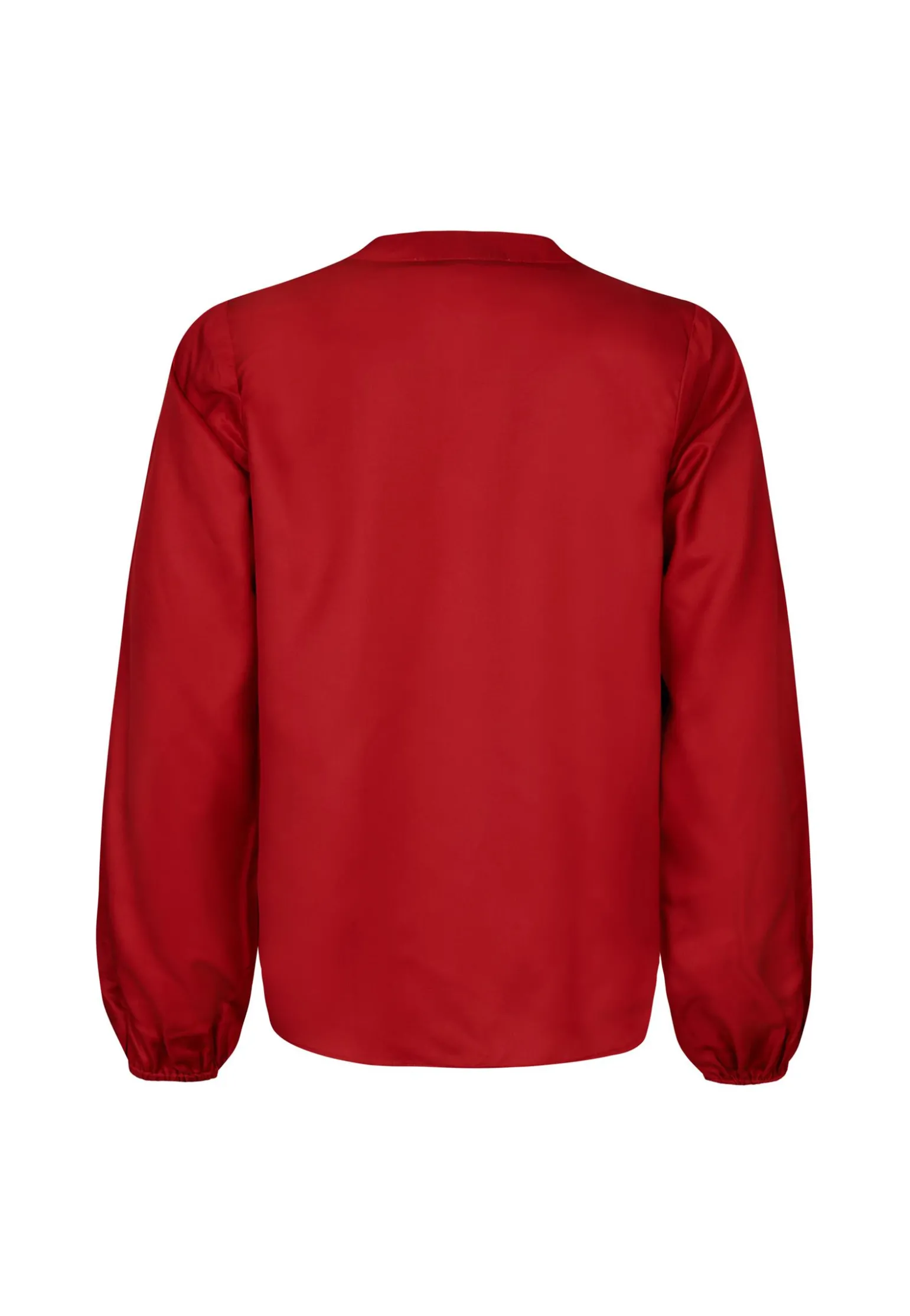 Miss Etam Blouse glans rood Chili red