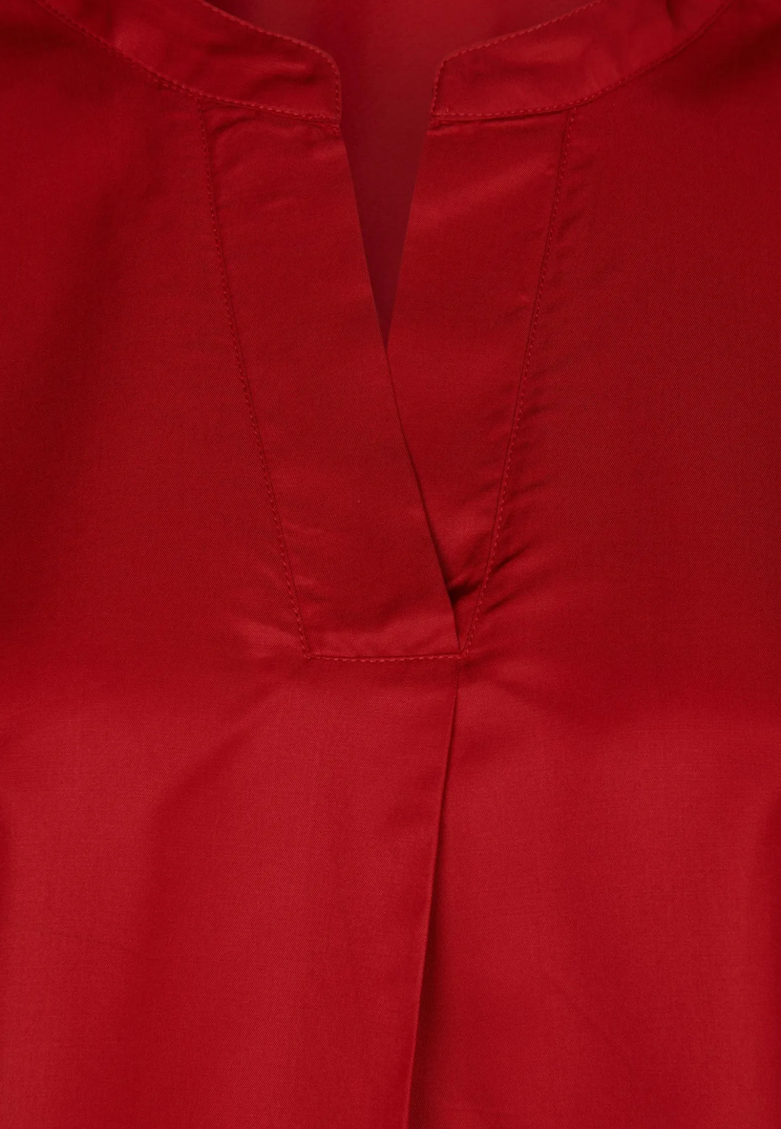 Miss Etam Blouse glans rood Chili red