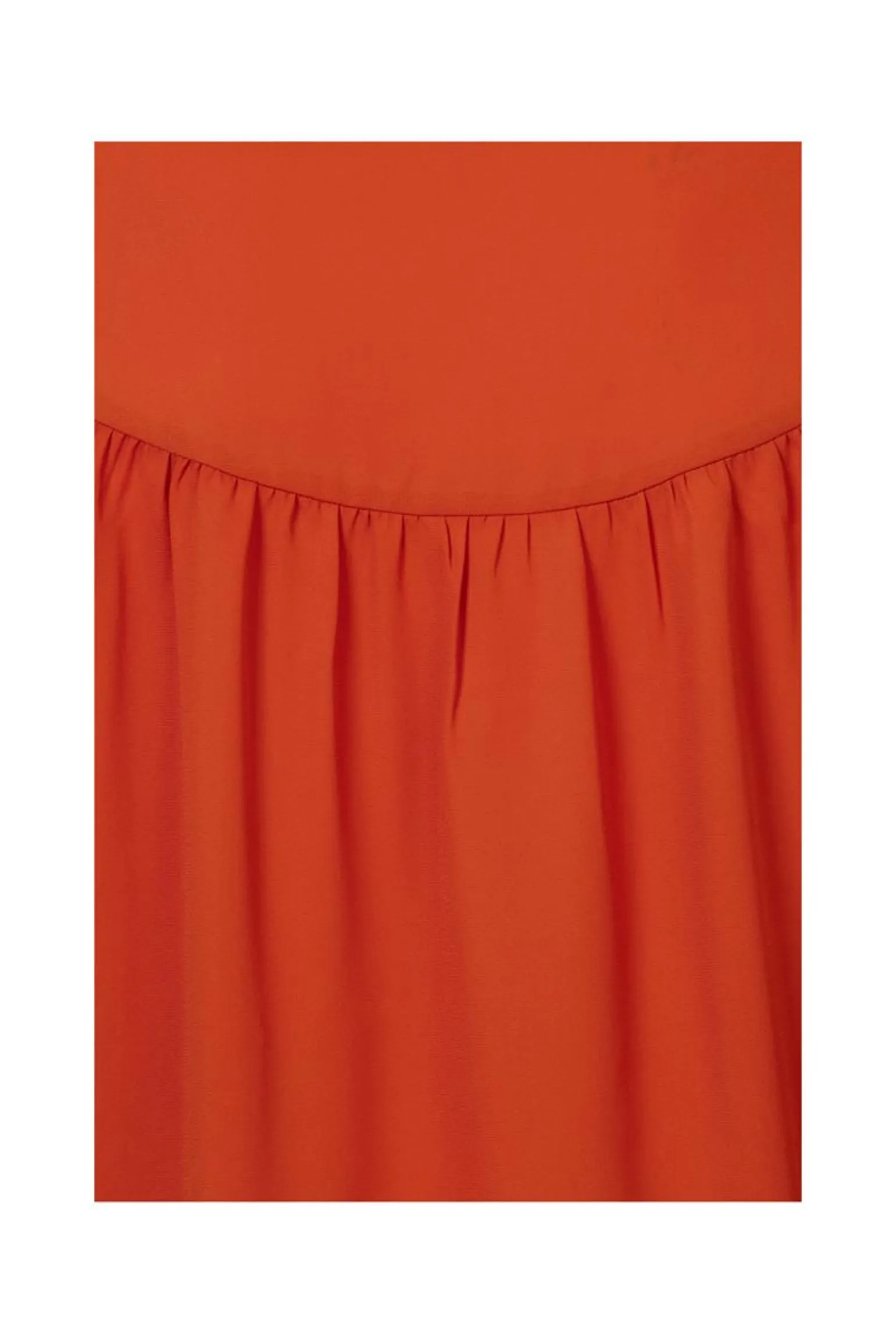 Outlet Miss Etam Blouse knoop bruin Henna