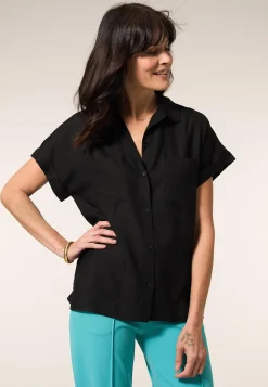 Best Miss Etam Blouse korte mouw Zwart