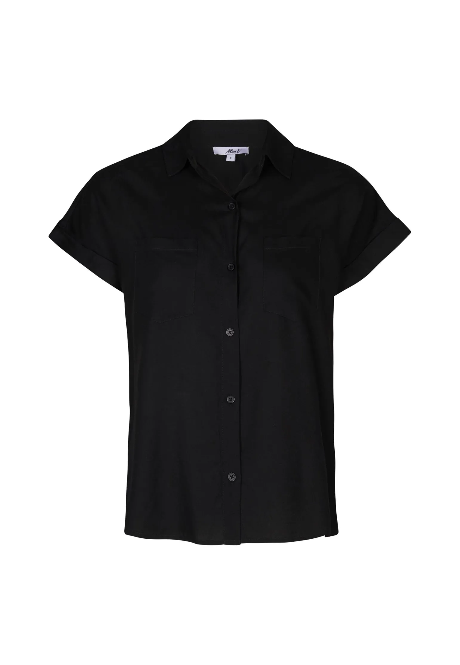 Best Miss Etam Blouse korte mouw Zwart