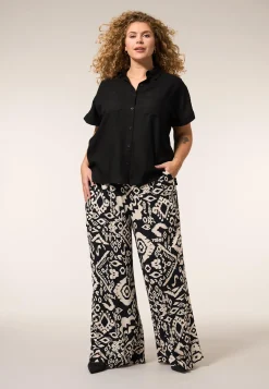 Hot Miss Etam Blouse korte mouw Zwart