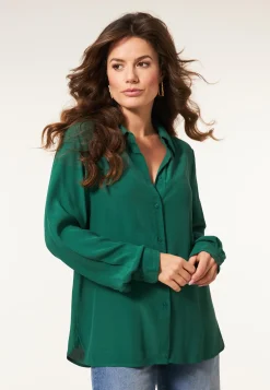 Discount Miss Etam Blouse lange mouw groen Emerald