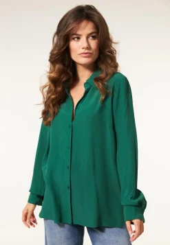 Discount Miss Etam Blouse lange mouw groen Emerald