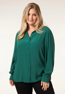 Discount Miss Etam Blouse lange mouw groen Emerald