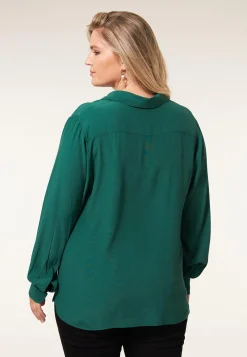 Discount Miss Etam Blouse lange mouw groen Emerald