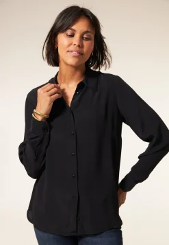 Discount Miss Etam Blouse lange mouw Zwart