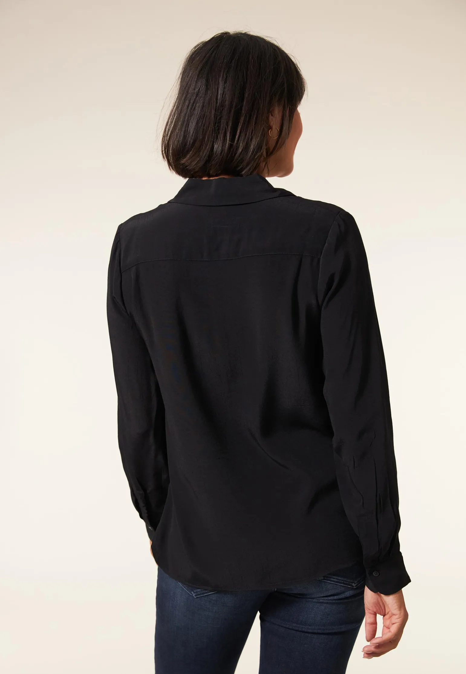 Discount Miss Etam Blouse lange mouw Zwart