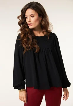 Online Miss Etam Blouse lange mouw Zwart