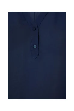 Discount Miss Etam Blouse 'Lara' blauw Donkerblauw