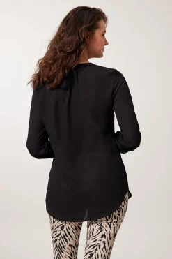 Online Miss Etam Blouse 'Lara' Zwart