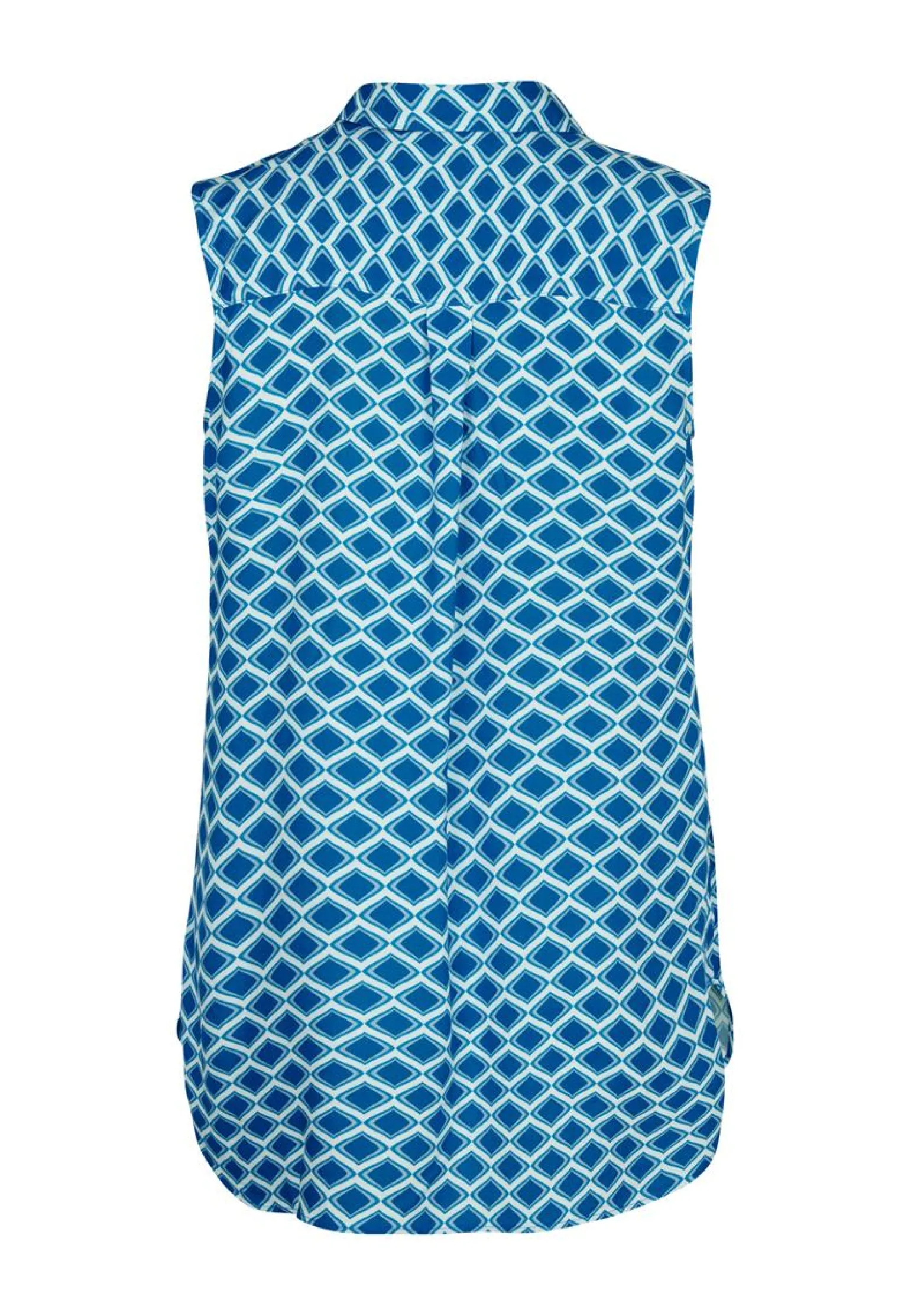 Online Miss Etam Blouse mouwloos print blauw Multi kingblue