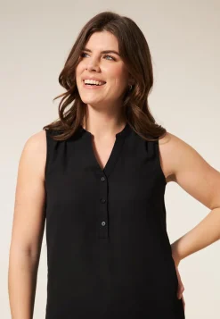 Online Miss Etam Blouse mouwloos Zwart