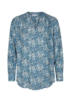 Clearance Miss Etam Blouse print blauw Multi blauw