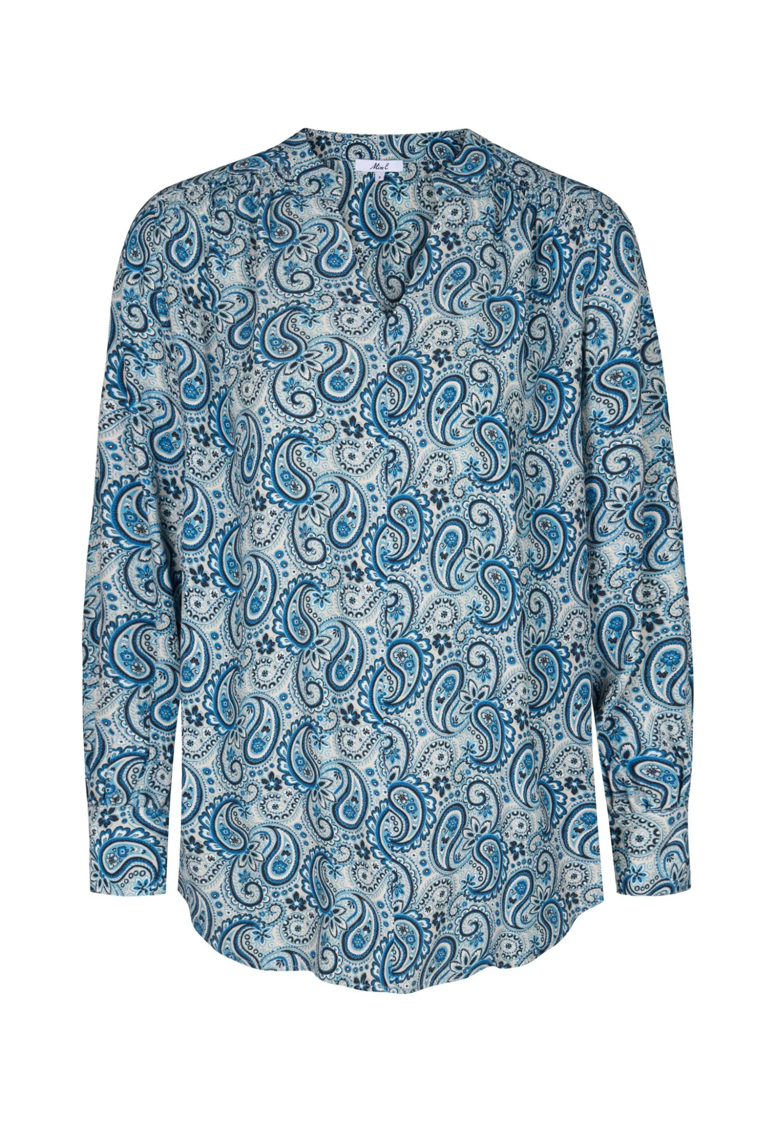 Clearance Miss Etam Blouse print blauw Multi blauw