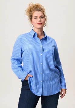 Clearance Miss Etam Blouse print blauw Multi light blue