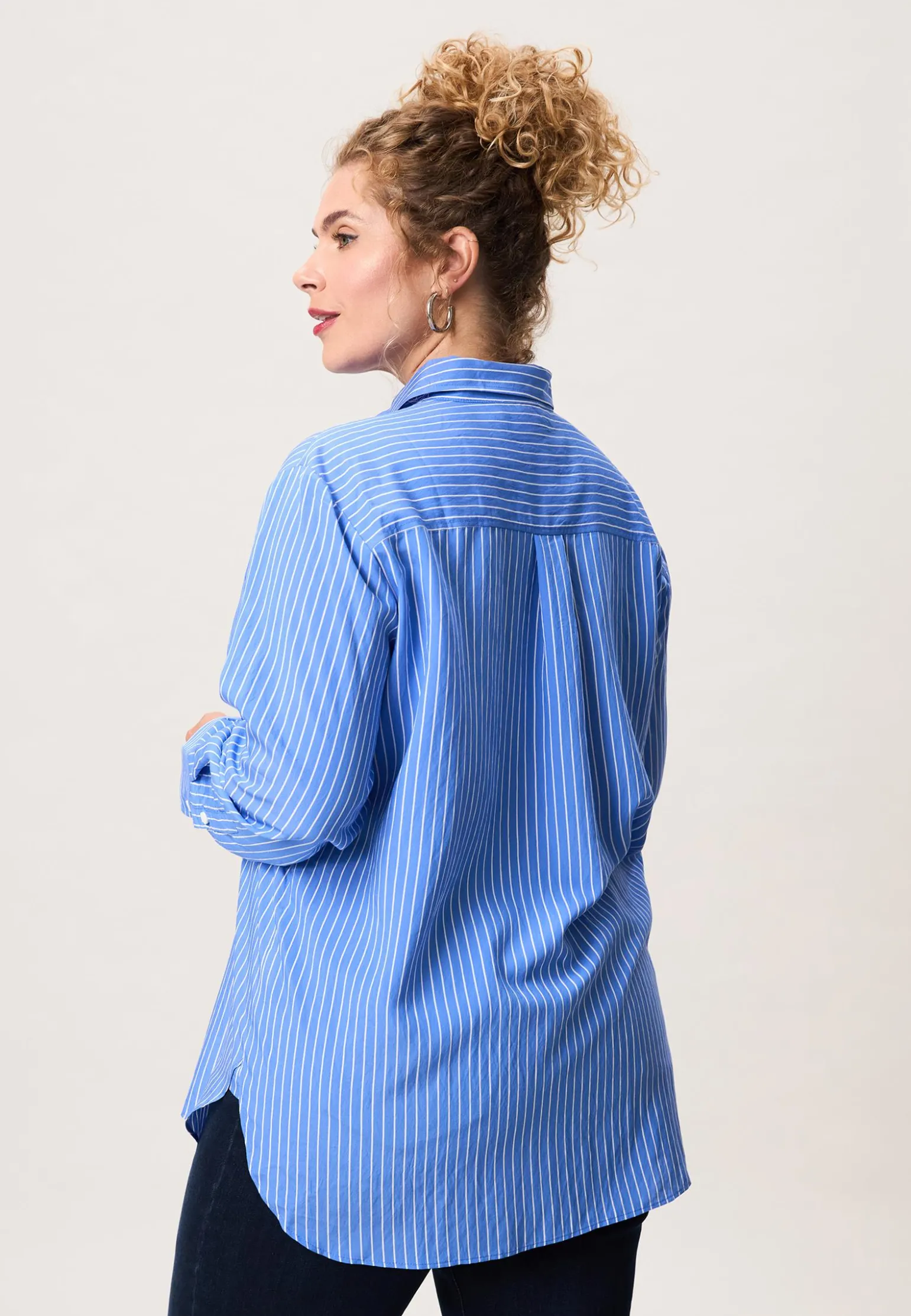 Clearance Miss Etam Blouse print blauw Multi light blue
