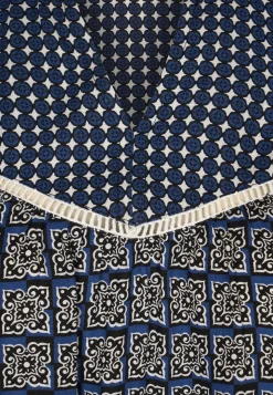 Best Miss Etam Blouse print blauw Multi stone blue