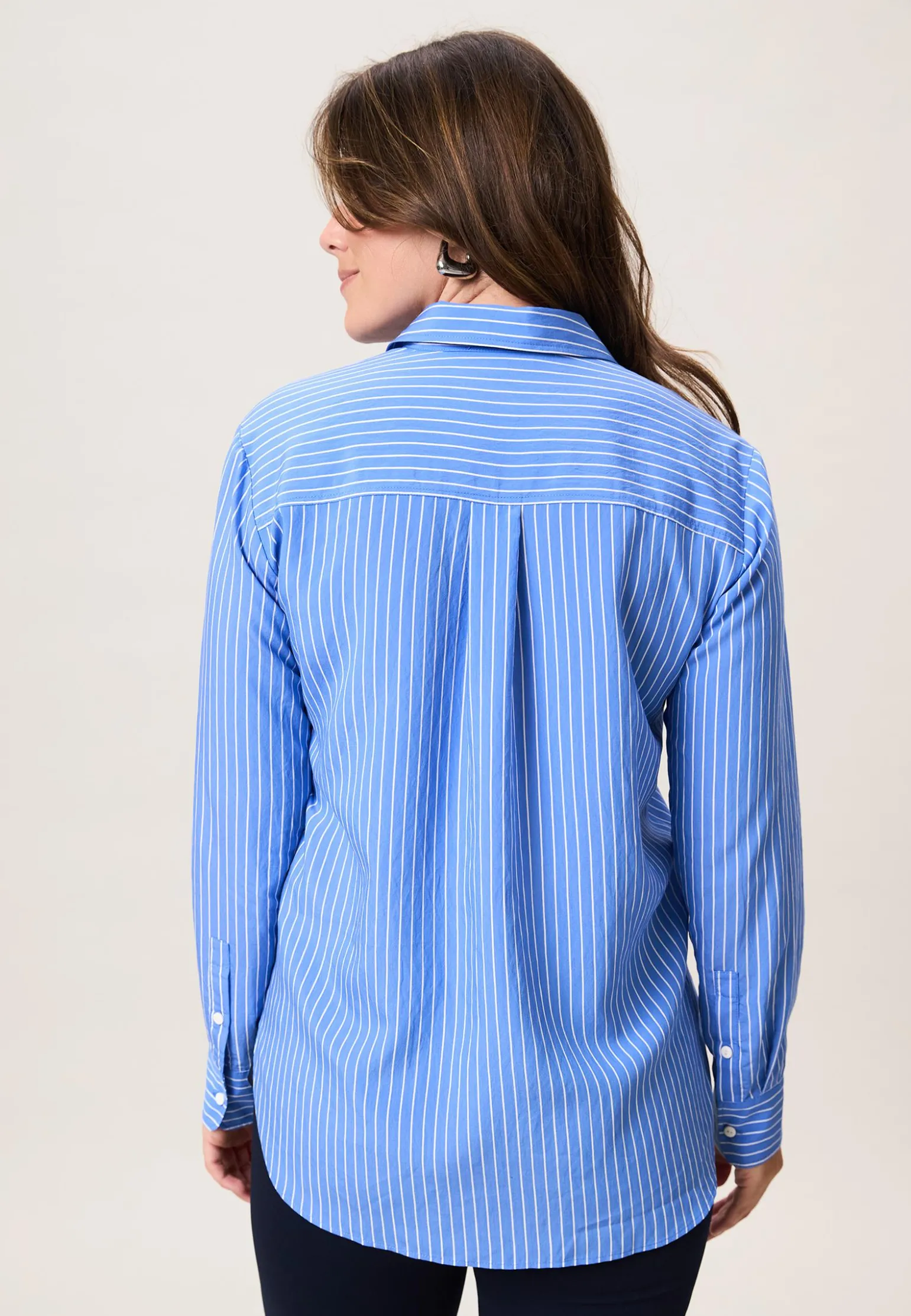 Outlet Miss Etam Blouse print blauw Multi light blue