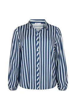 Best Miss Etam Blouse print blauw Multi stone blue