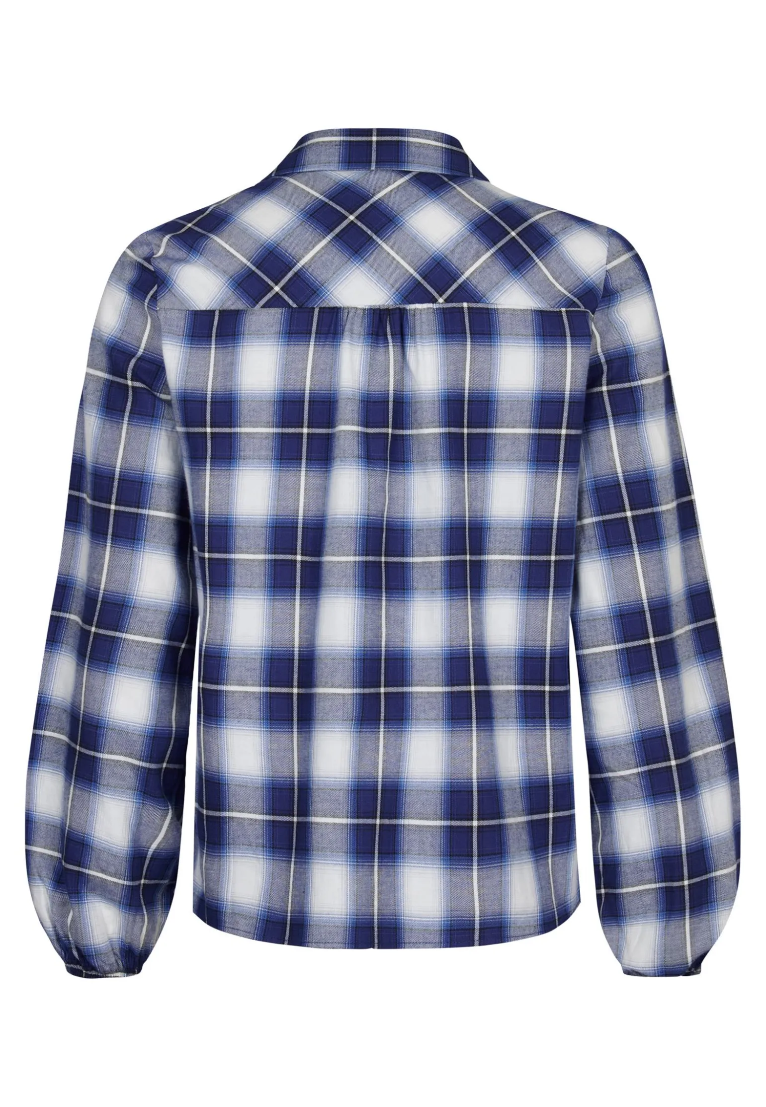 New Miss Etam Blouse print blauw Multi donker blue