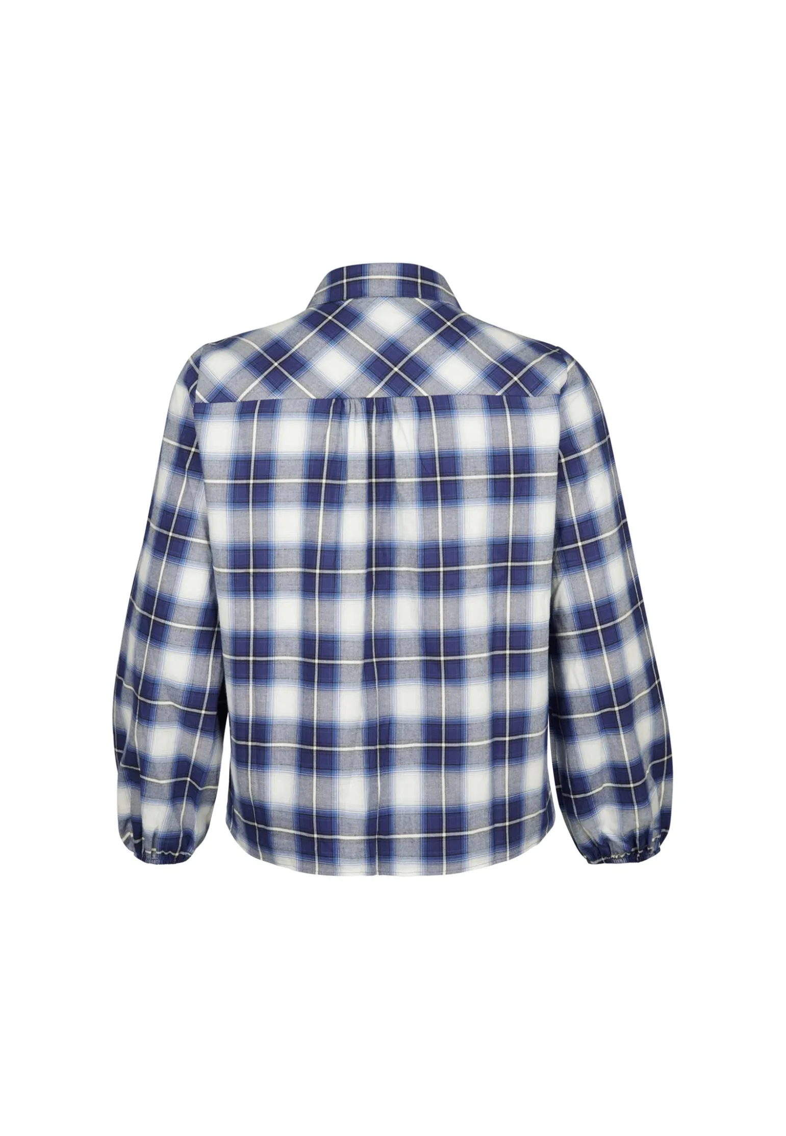 Clearance Miss Etam Blouse print blauw Multi donker blue