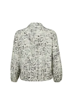 Hot Miss Etam Blouse print grijs Multi grey
