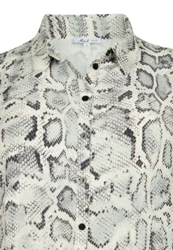 Hot Miss Etam Blouse print grijs Multi grey