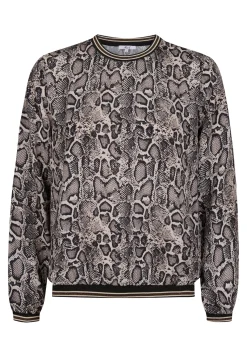 Discount Miss Etam Blouse print grijs Multi dark neutral
