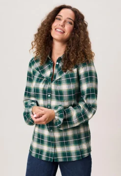 Miss Etam Blouse print groen Multi Emerald