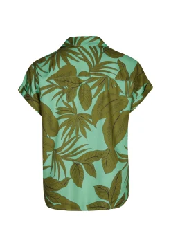 Hot Miss Etam Blouse print groen Multi dark mint