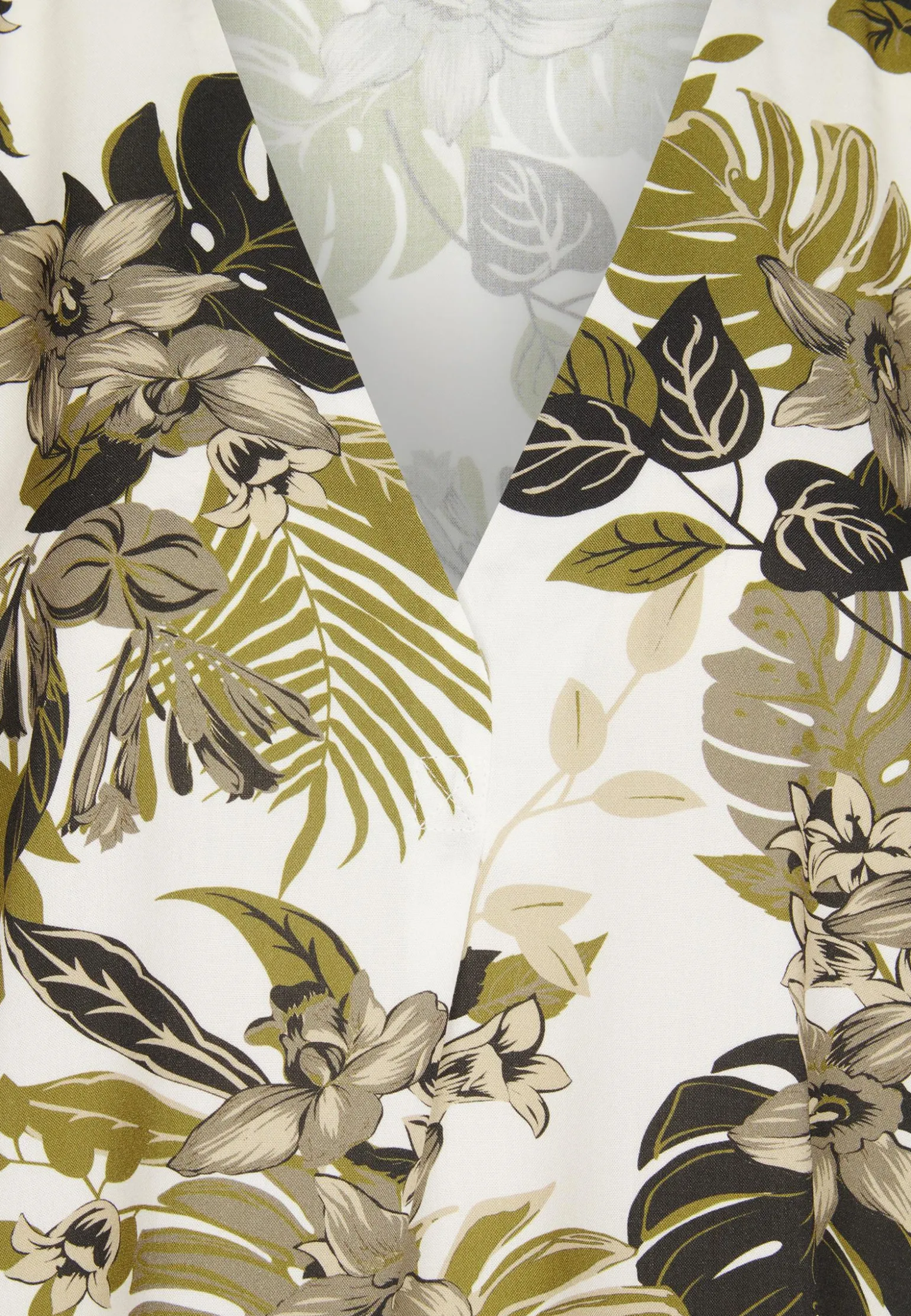Miss Etam Blouse print groen Multi spicy green
