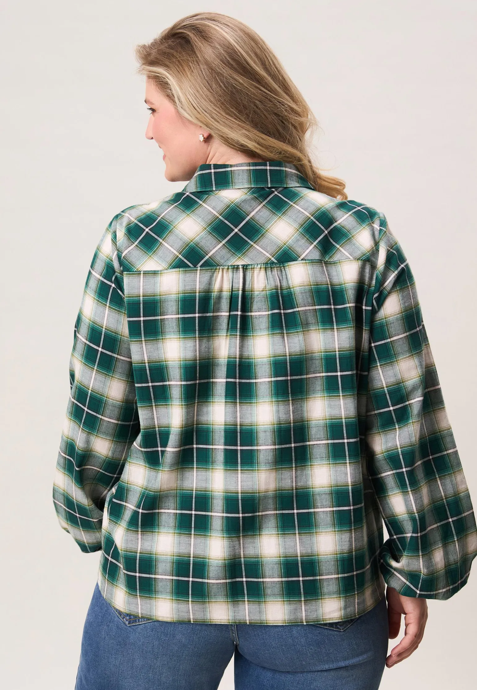 Discount Miss Etam Blouse print groen Multi Emerald