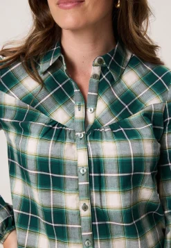 Hot Miss Etam Blouse print groen Multi Emerald