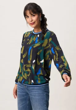 Online Miss Etam Blouse print groen Multi green