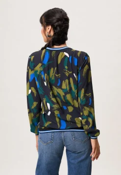 Online Miss Etam Blouse print groen Multi green